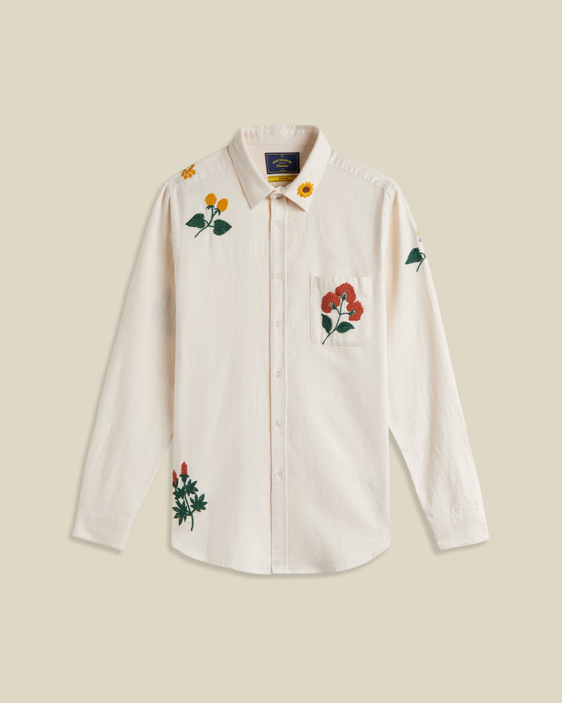 portuguese flannel Embroidery Flannel Shirt