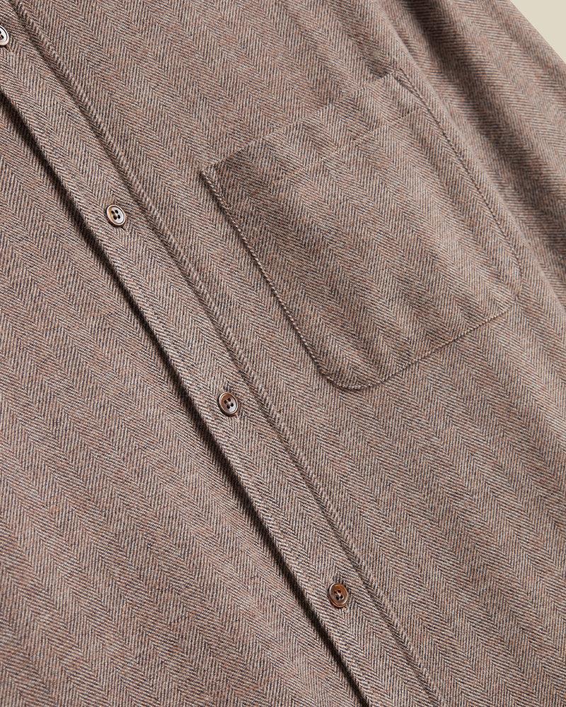 Portuguese Flannel Espiga - Brown