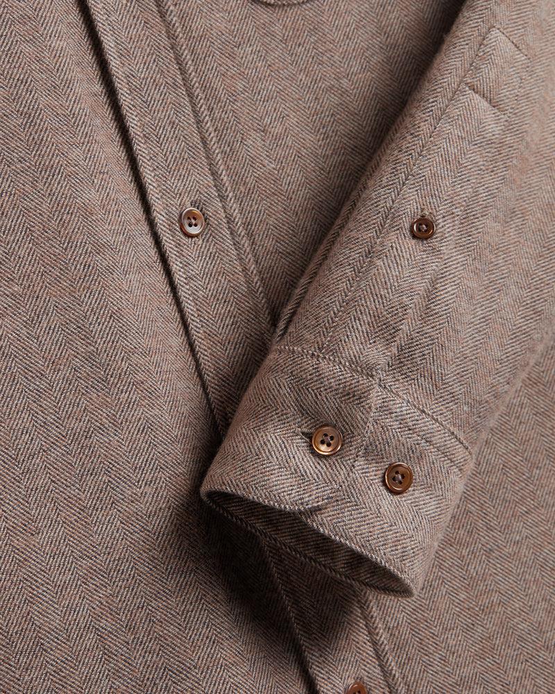 Portuguese Flannel Espiga - Brown