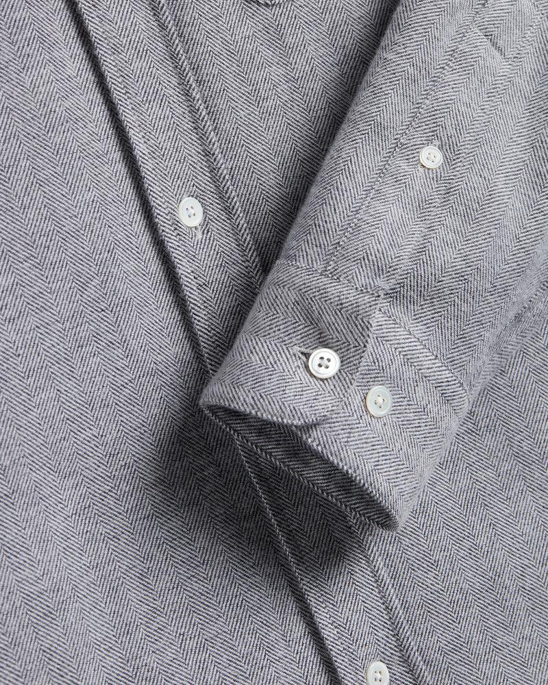 Portuguese Flannel Espiga - Grey