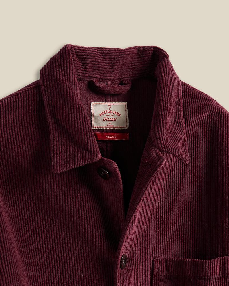 Portuguese Flannel Labura Corduroy - Bordeaux