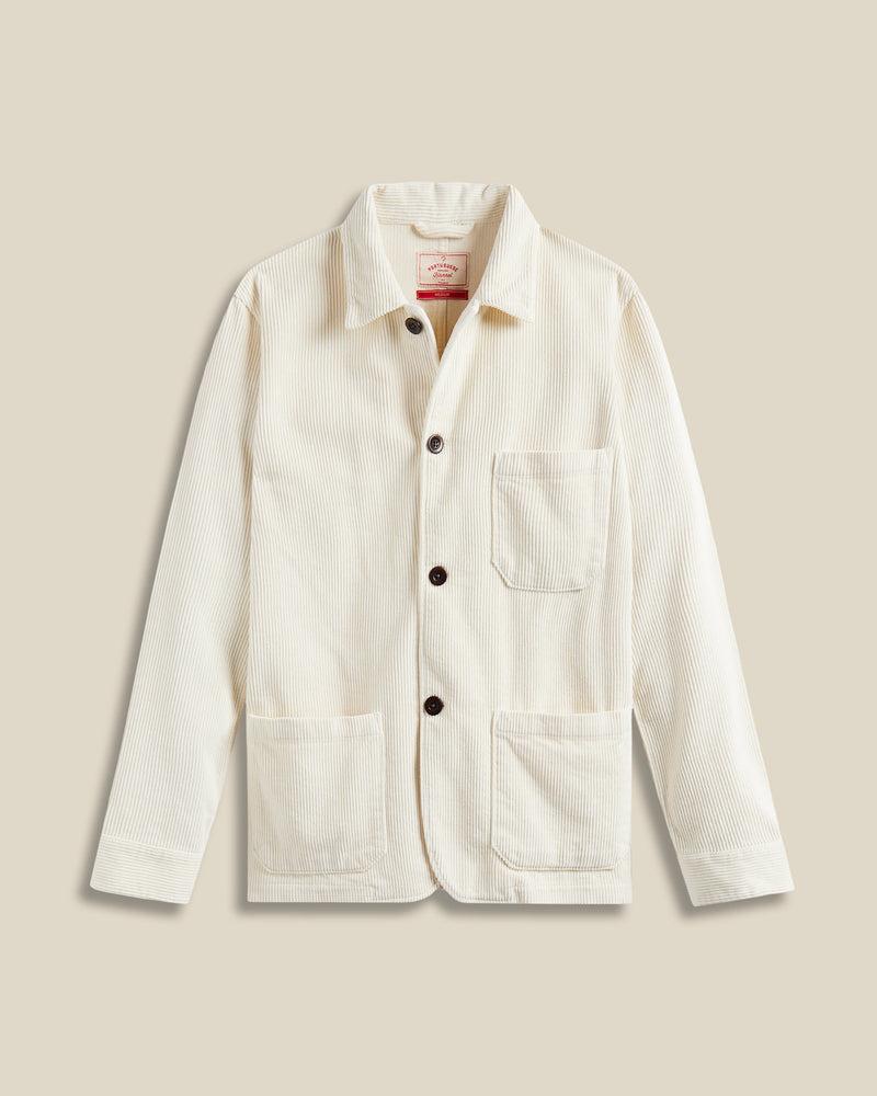 portuguese flannel Labura Corduroy - Ecru