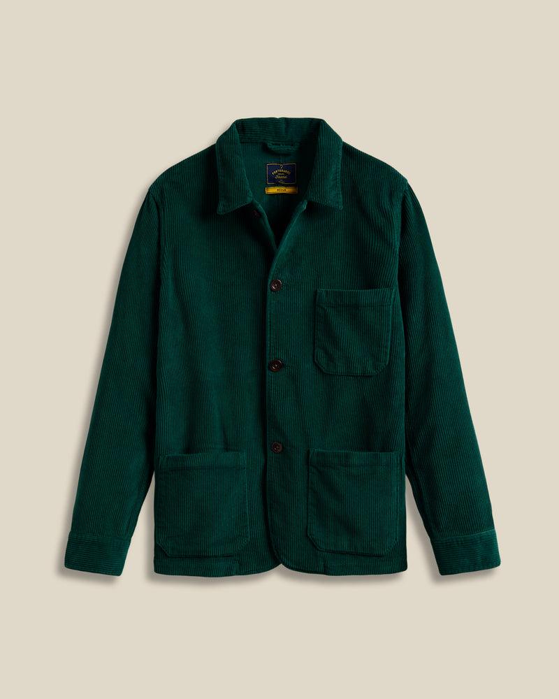 portuguese flannel Labura Corduroy - Green