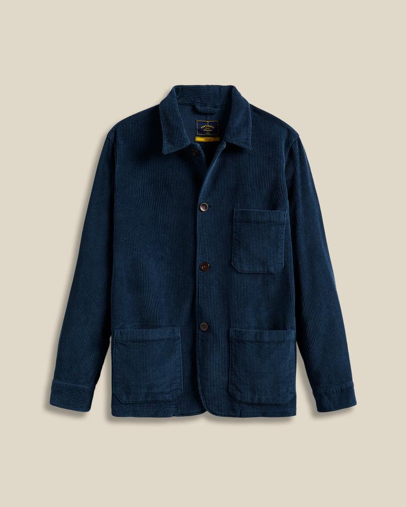 portuguese flannel Labura Corduroy - Navy