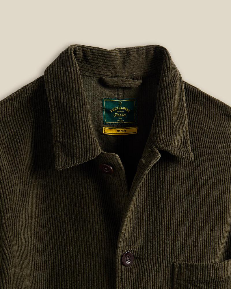 Portuguese Flannel Labura Corduroy - Olive