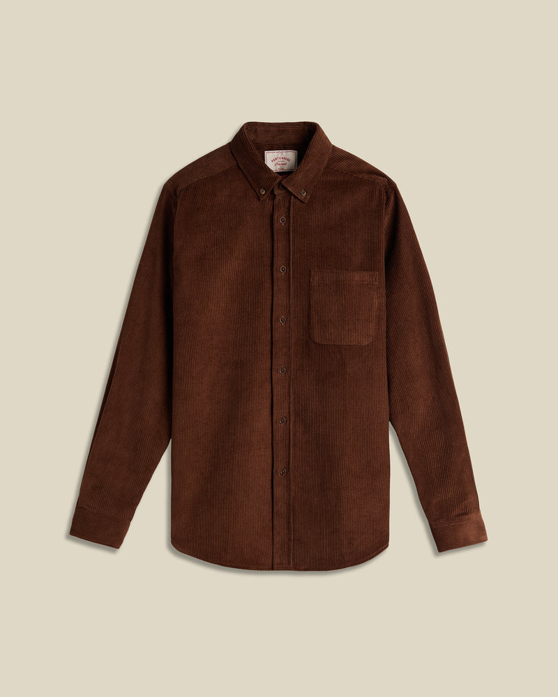 portuguese flannel Lobo 2.0 - Brown