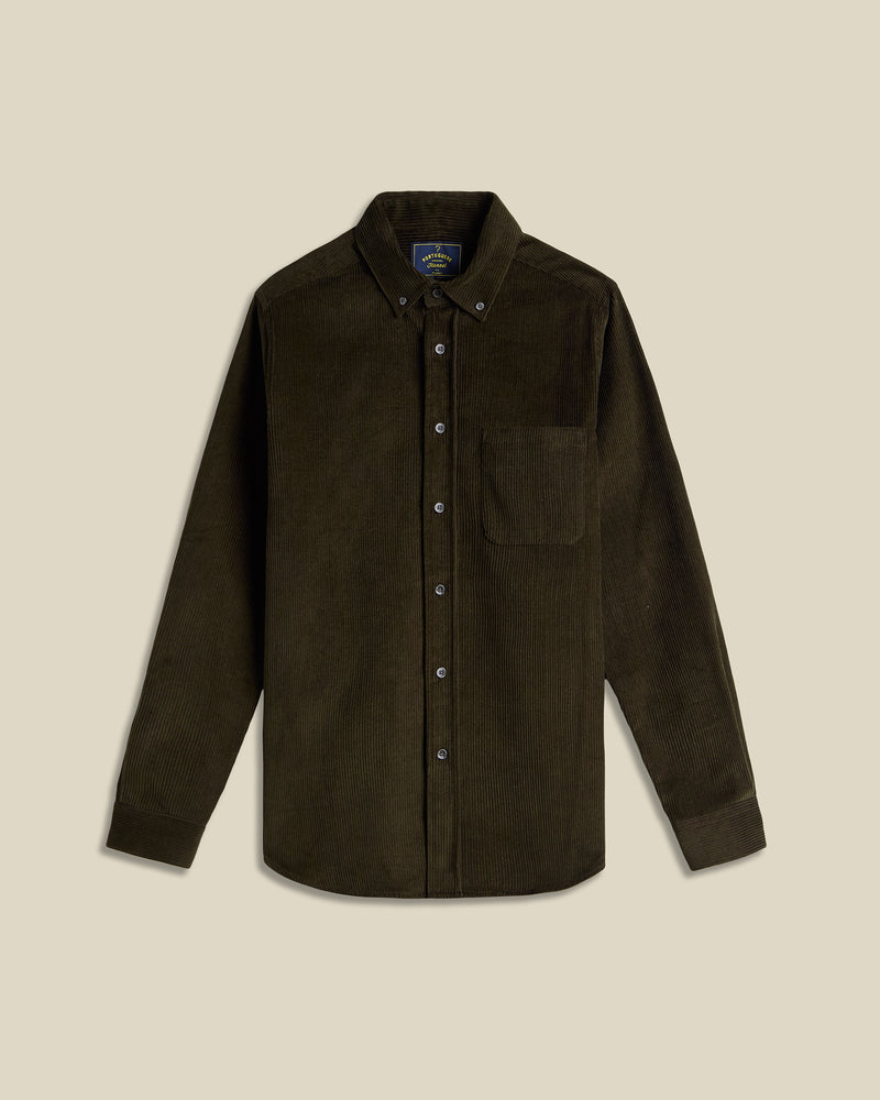 portuguese flannel Lobo 2.0 - Olive