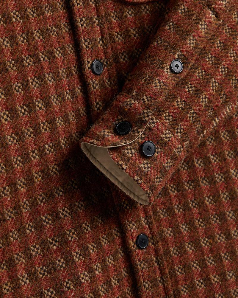Portuguese Flannel Merino Tweed - Brown