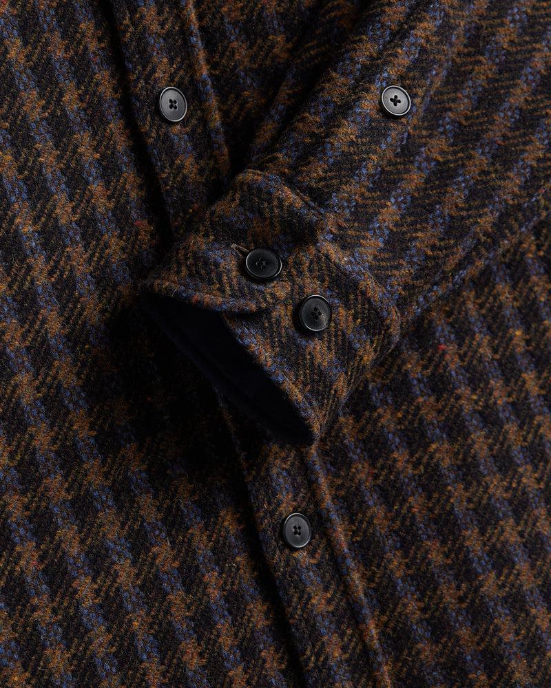 Portuguese Flannel Merino Tweed - Navy