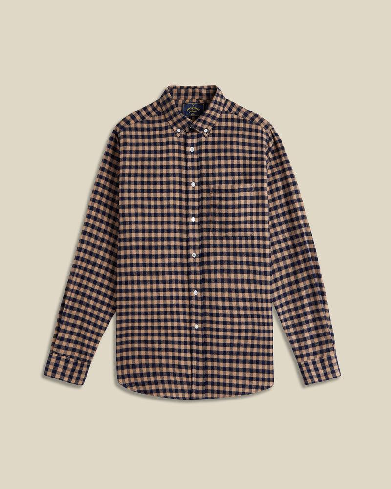 portuguese flannel Roca - Brown