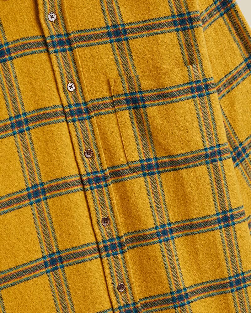 Portuguese Flannel Standard Yellow Plaid