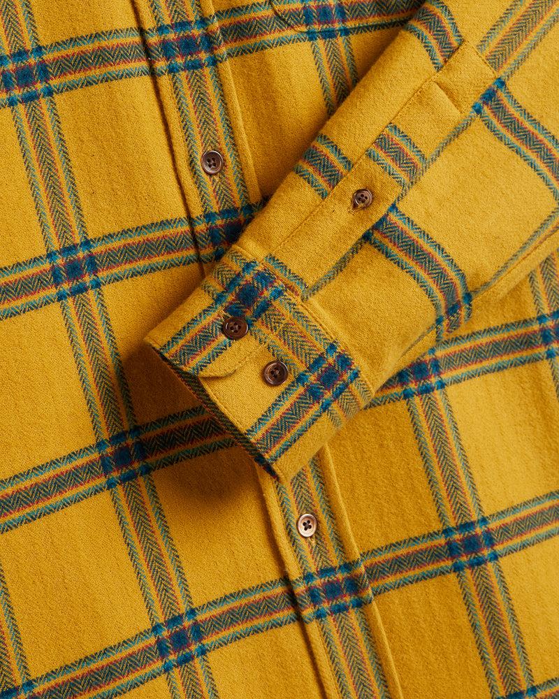 Portuguese Flannel Standard Yellow Plaid
