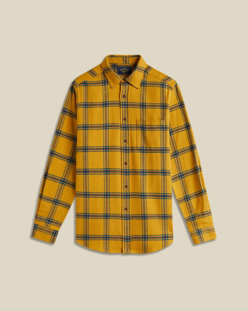 portuguese flannel Standard Yellow Plaid