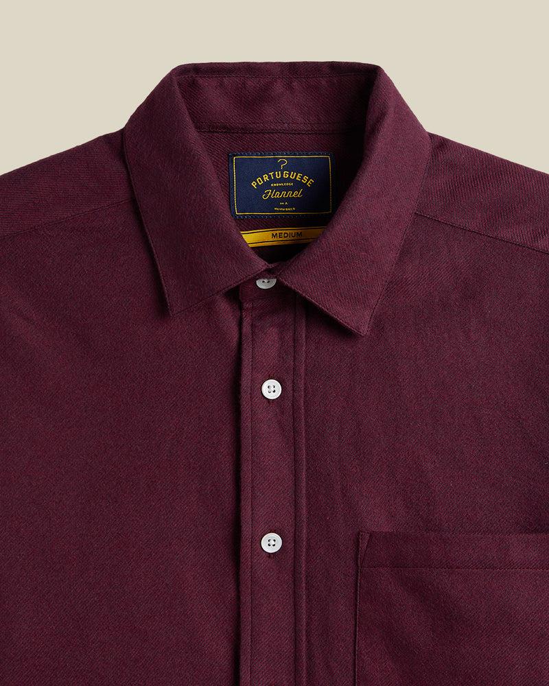 Portuguese Flannel Teca 2.0 - Bordeaux