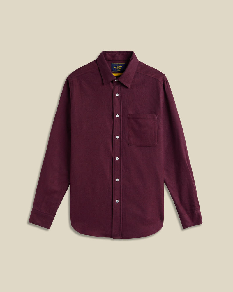 portuguese flannel Teca 2.0 - Bordeaux