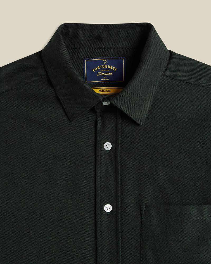 Portuguese Flannel Teca 2.0 - Forest Green