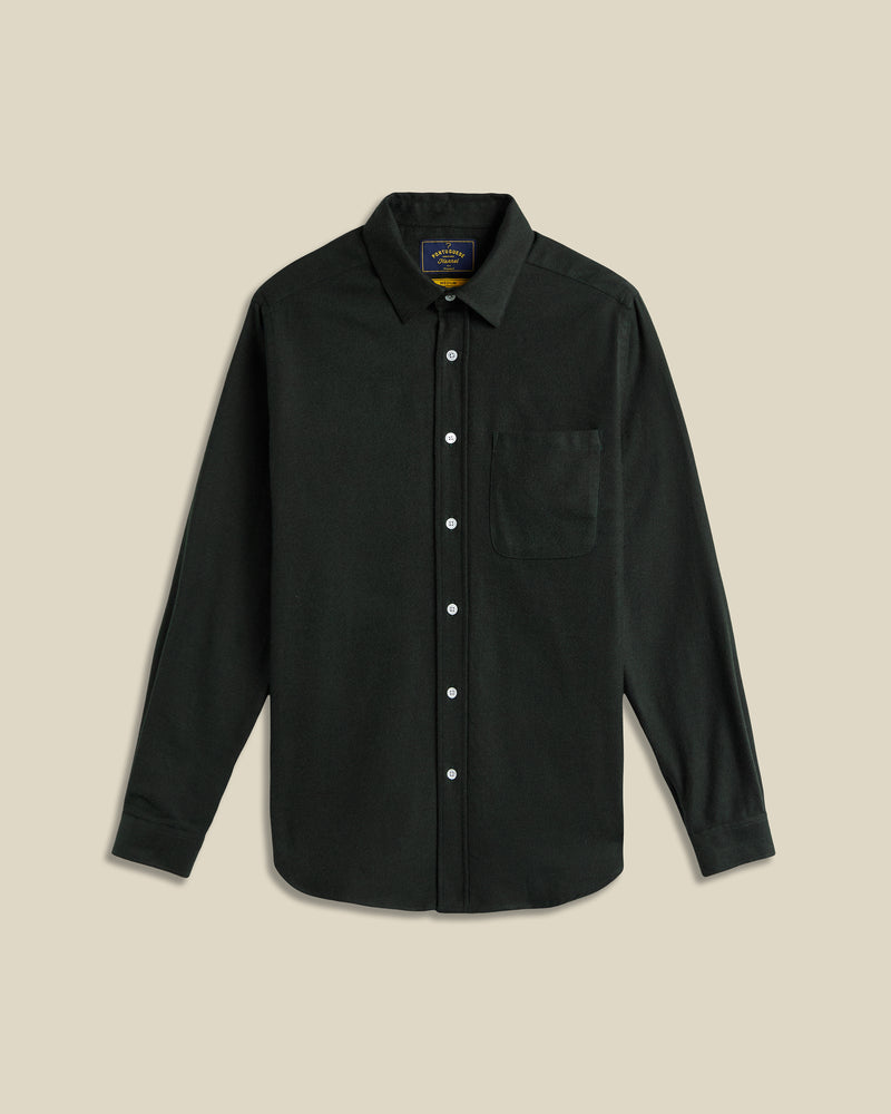 portuguese flannel Teca 2.0 - Forest Green