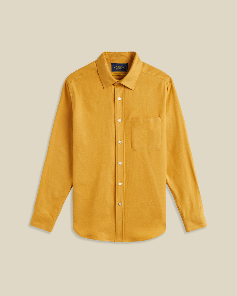 portuguese flannel Teca 2.0 - Mustard
