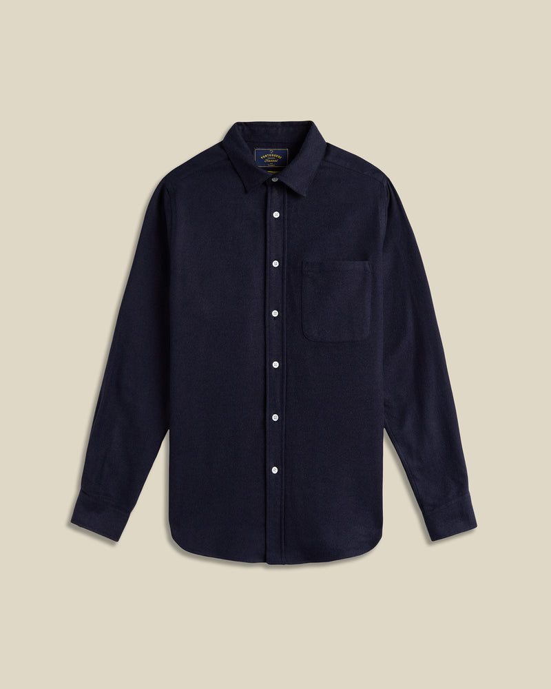 portuguese flannel Teca 2.0 - Navy