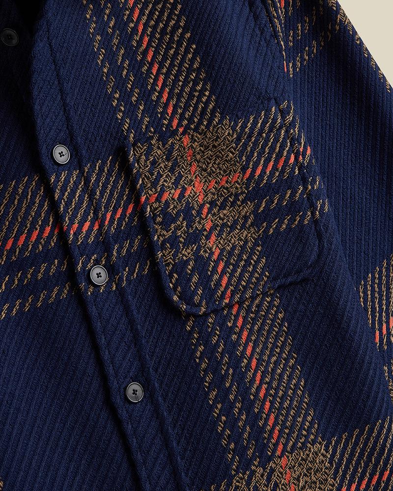 Portuguese Flannel Upper Overshirt - Blend