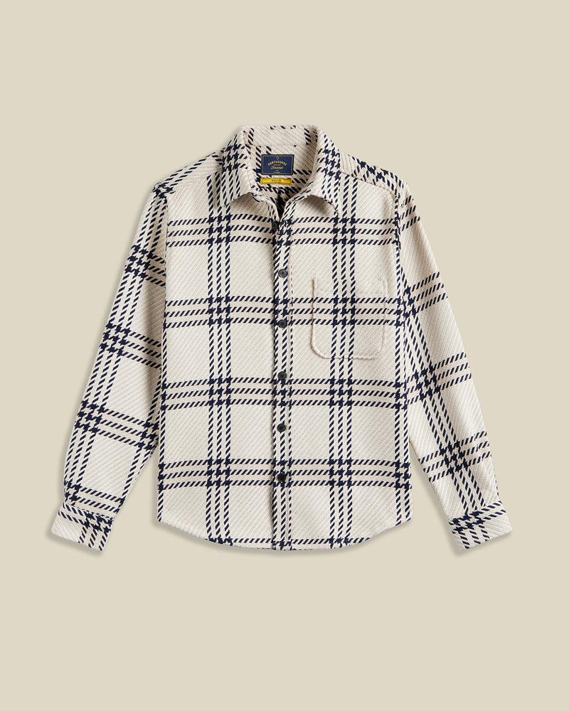 portuguese flannel Upper Overshirt - Ecru