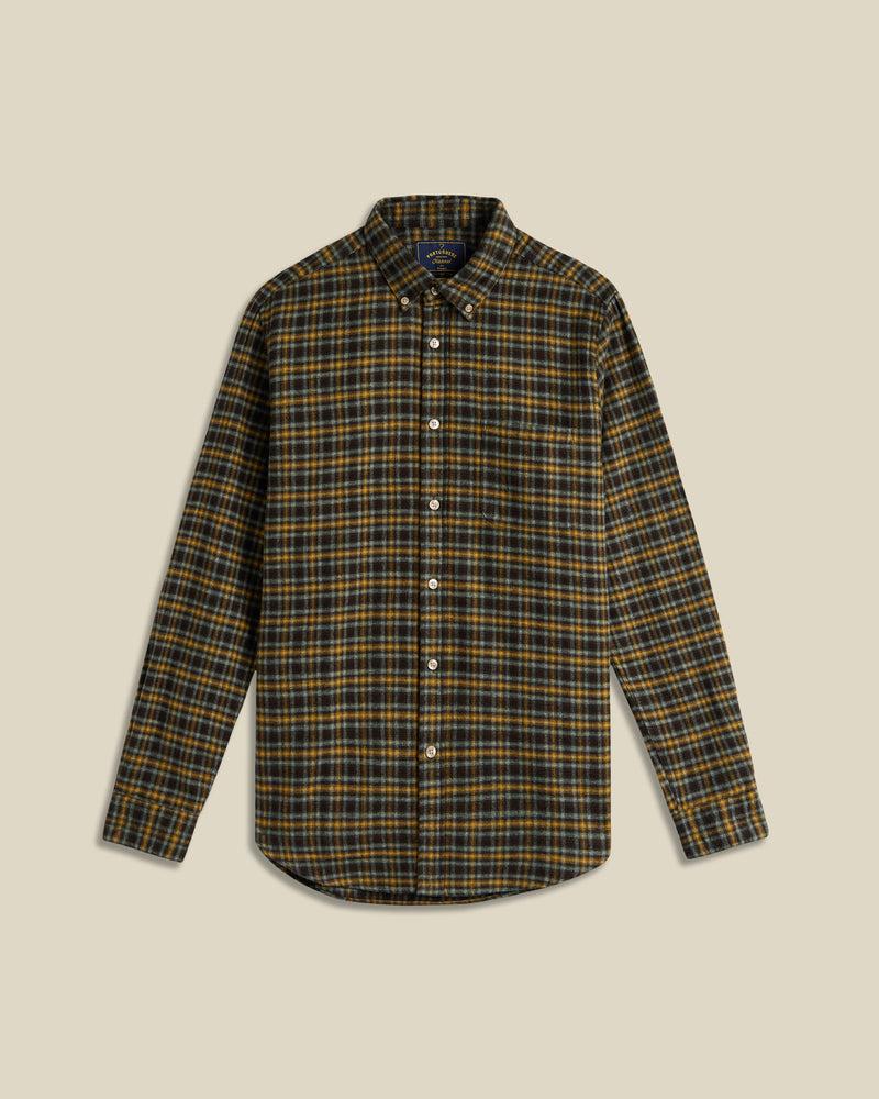 portuguese flannel Vouga - Green