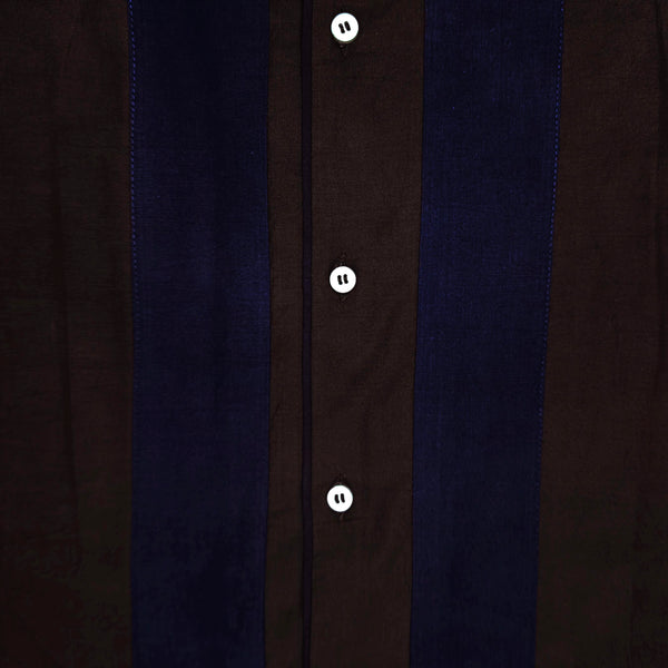 post Imperial IJEBU SHORT SLEEVE PATCHWORK CAMP SHIRT