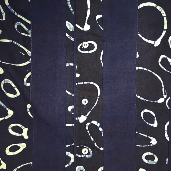 Post Imperial IJEBU SHORT SLEEVE PATCHWORK CAMP SHIRT