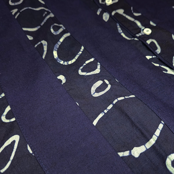 Post Imperial IJEBU SHORT SLEEVE PATCHWORK CAMP SHIRT