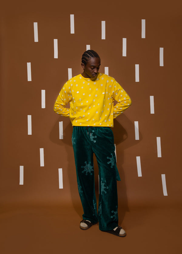 Post Imperial Ijebu L/S Embroidered Tee