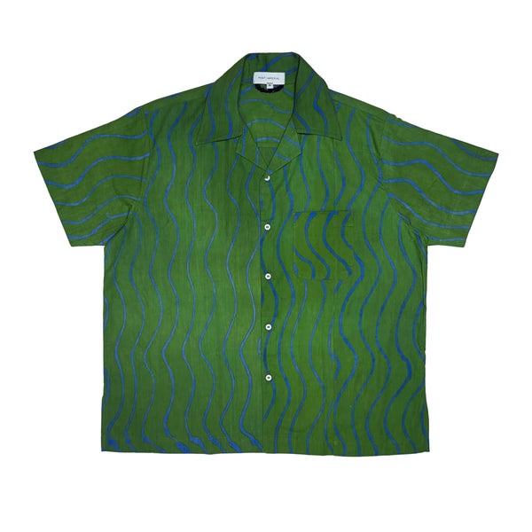 post imperial IJEBU SHORT SLEEVE CAMP SHIRT