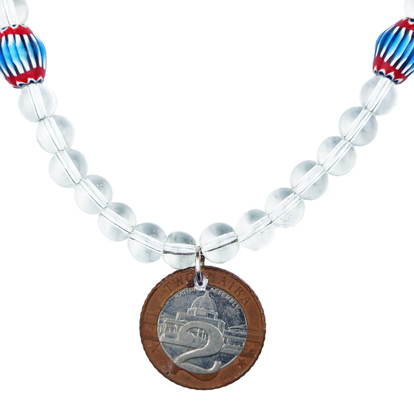 Post Imperial OLOKUN BEADED NECKLACE