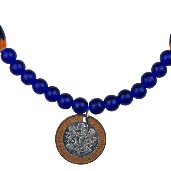 Post Imperial OLOKUN BEADED NECKLACE