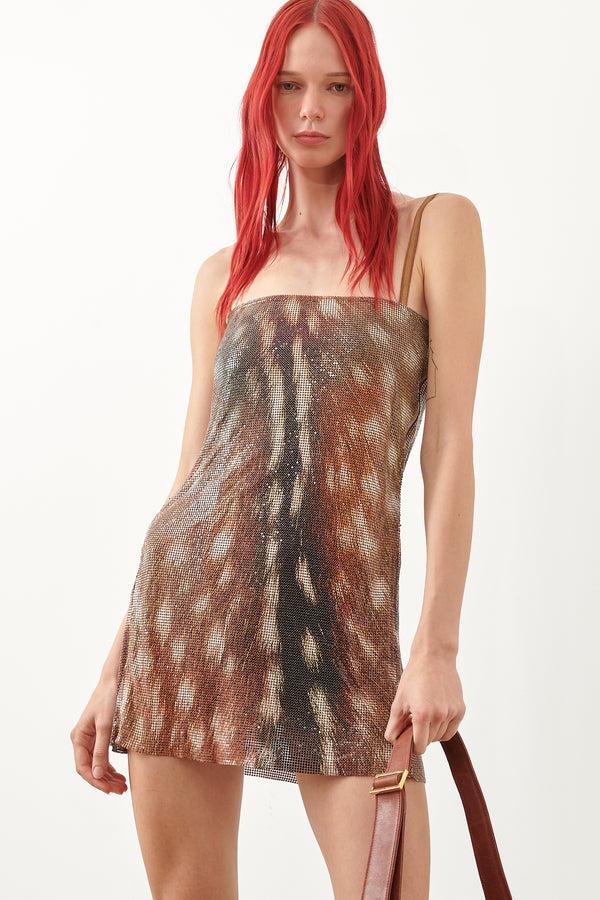 Poster Girl Carina Dress Matte Bambi