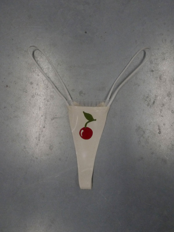 poster girl Chérie Latex Thong