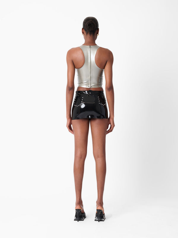 Poster Girl Crikey Top Silver