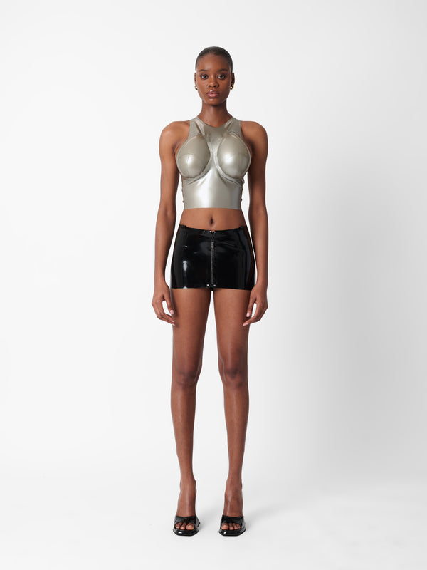 poster girl Crikey Top Silver