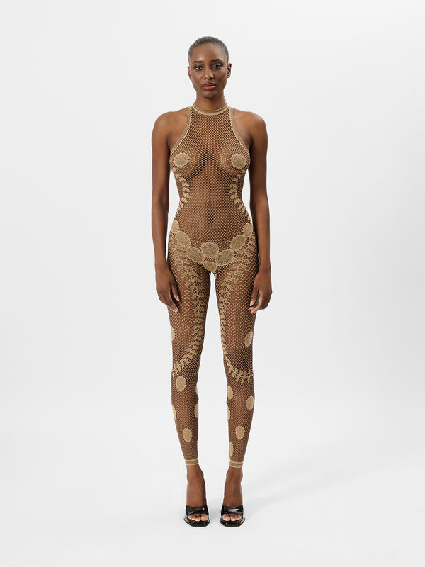 poster girl Fetch Jumpsuit Beige