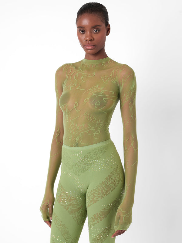 Poster Girl Georgia Top Sativa Green