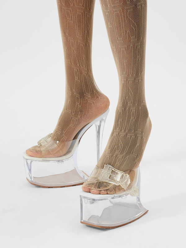 Poster Girl Glass Slipper Crystal