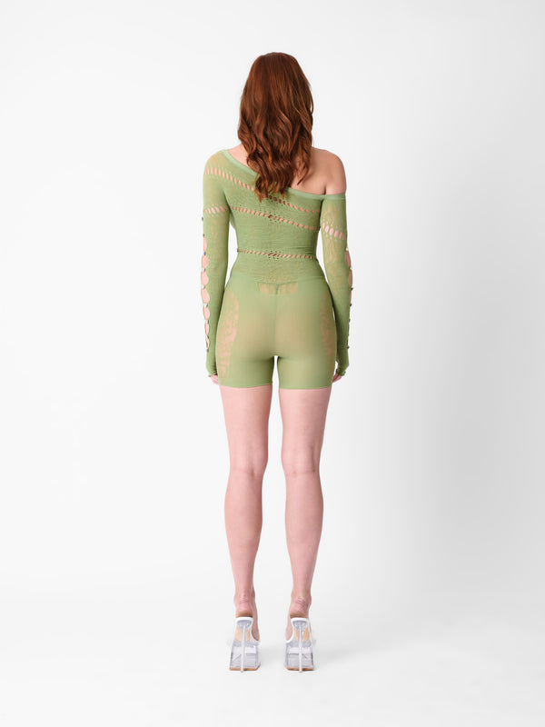 Poster Girl Ivy Jumpsuit Sativa Green