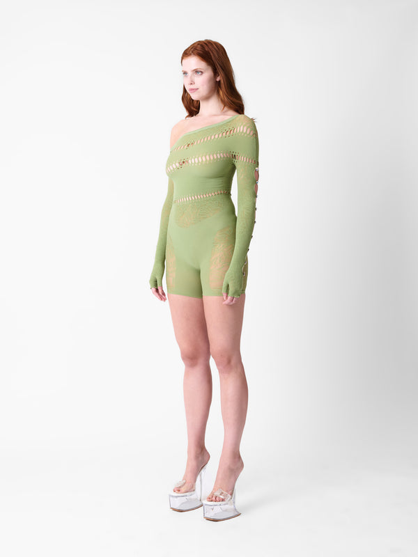 Poster Girl Ivy Jumpsuit Sativa Green