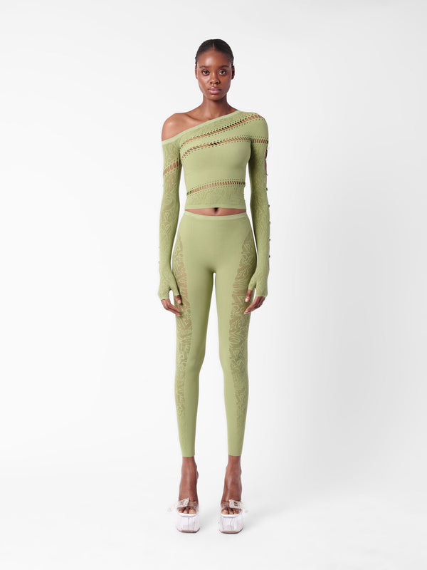 poster girl Ivy Legging Sativa Green