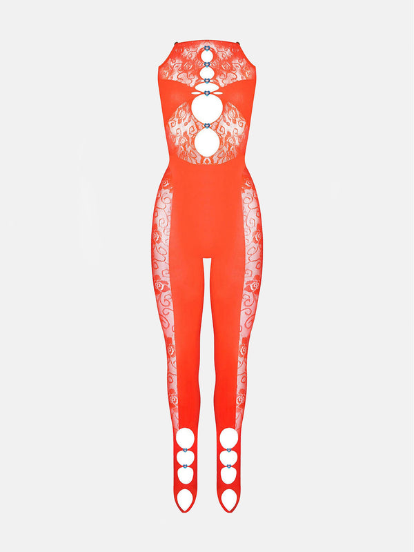 Poster Girl Janice Jumpsuit Cherry Soda