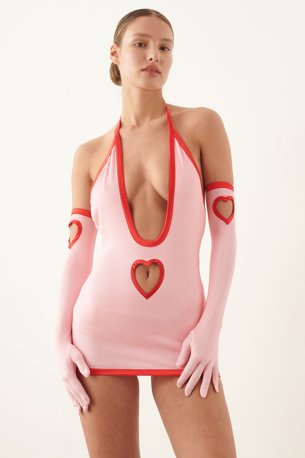 Poster Girl Kylie Gloves Candy Pink