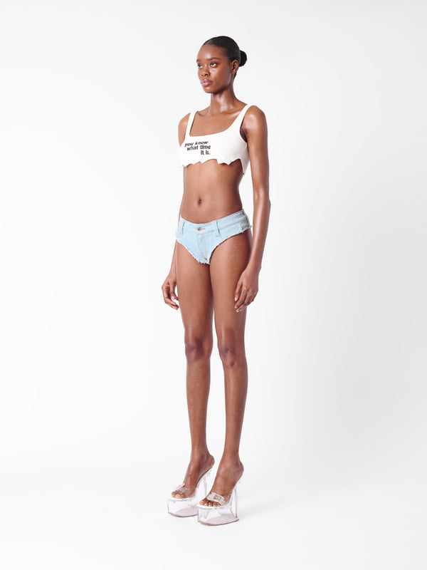 Poster Girl Oakley Denim Hotpants Blue