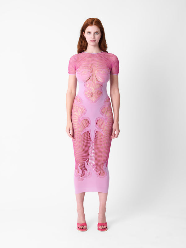 poster girl Peachy Dress Lilac