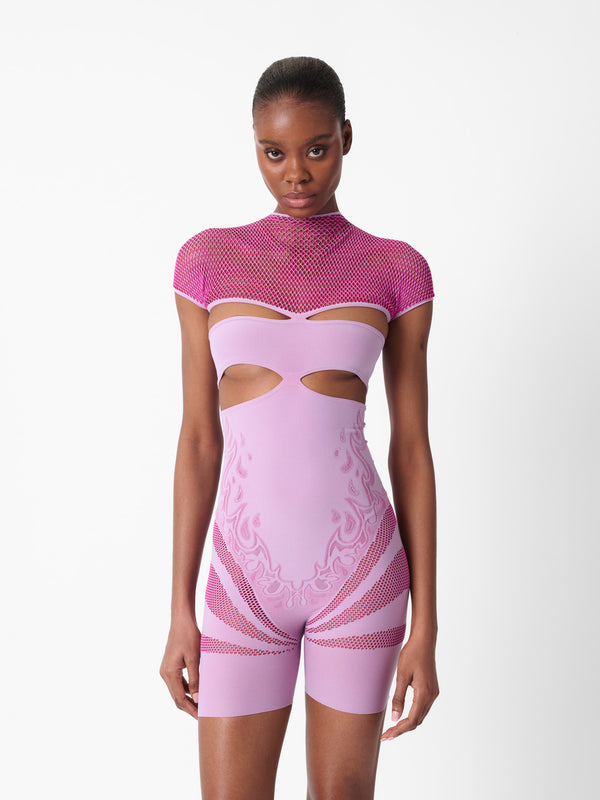 Poster Girl Pollard Playsuit Lilac