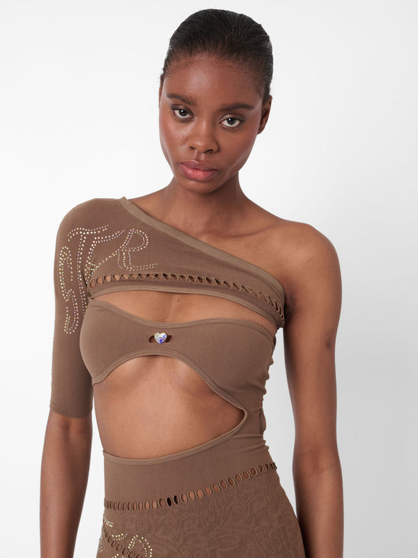 Poster Girl Robin Dress Kahlua Brown