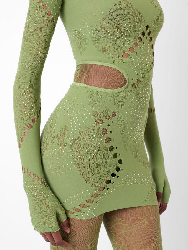 poster girl Sage Tights Sativa Green